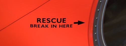 Image: Rescue, Break in Here